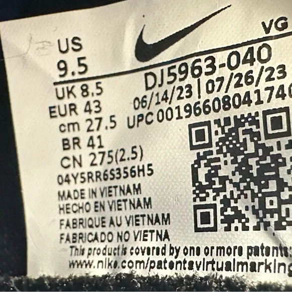 Men’s Nike Mercurial Vapor 15 Soccer Cleats Black Blue Sizes 9.5 Dj5963-040 New - Picture 10 of 10